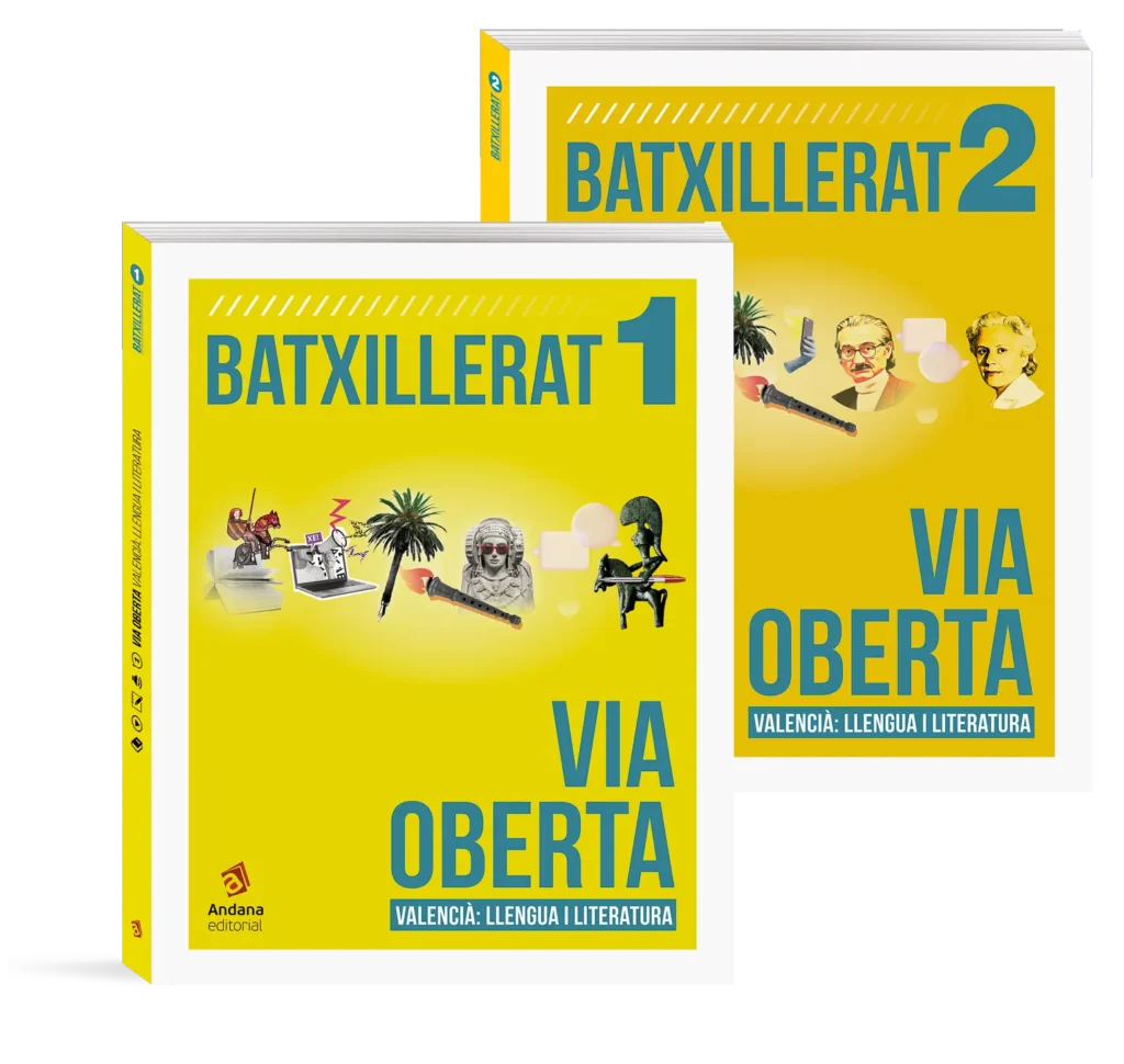 Nous llibres de batxillerat - Via Oberta d'Andana